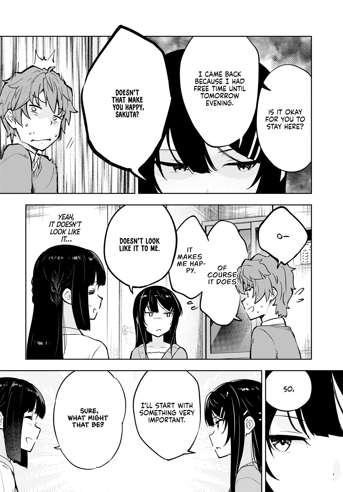 Rascal Does Not Dream of a Dreaming Girl Chapter 8 page 3 - Chapter 8