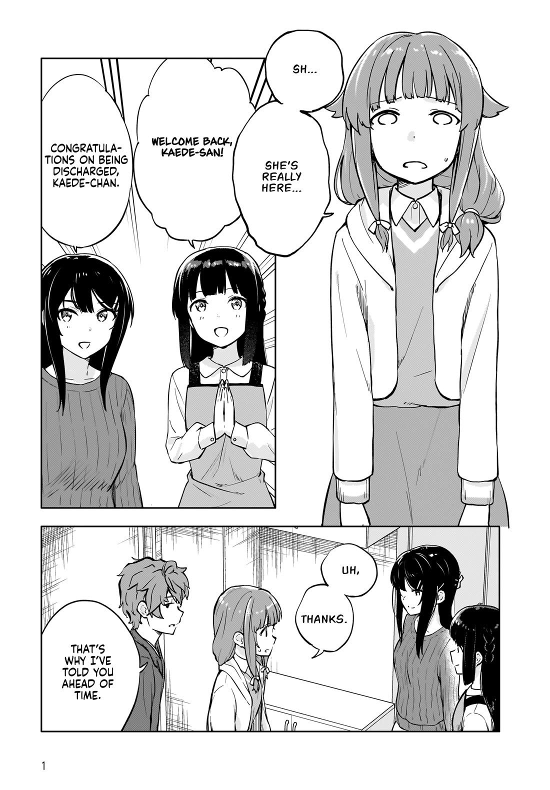 Rascal Does Not Dream of a Dreaming Girl Chapter 9 page 1 - Chapter 9