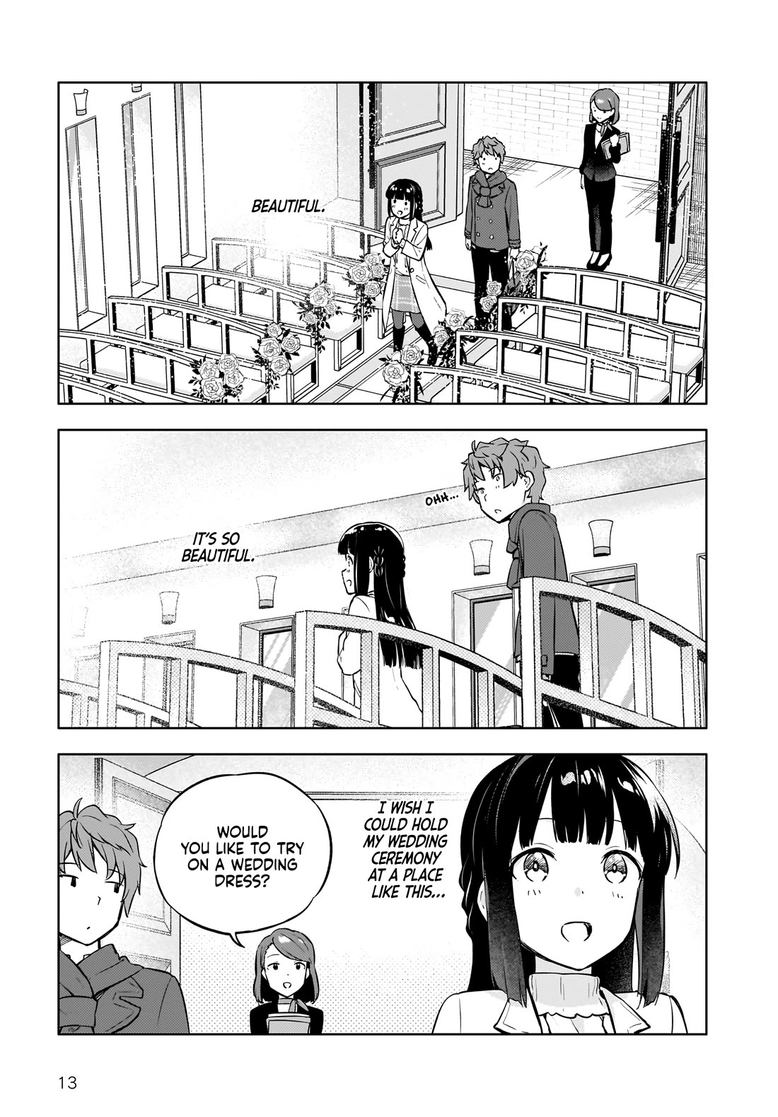 Rascal Does Not Dream of a Dreaming Girl Chapter 9 page 13 - Chapter 9