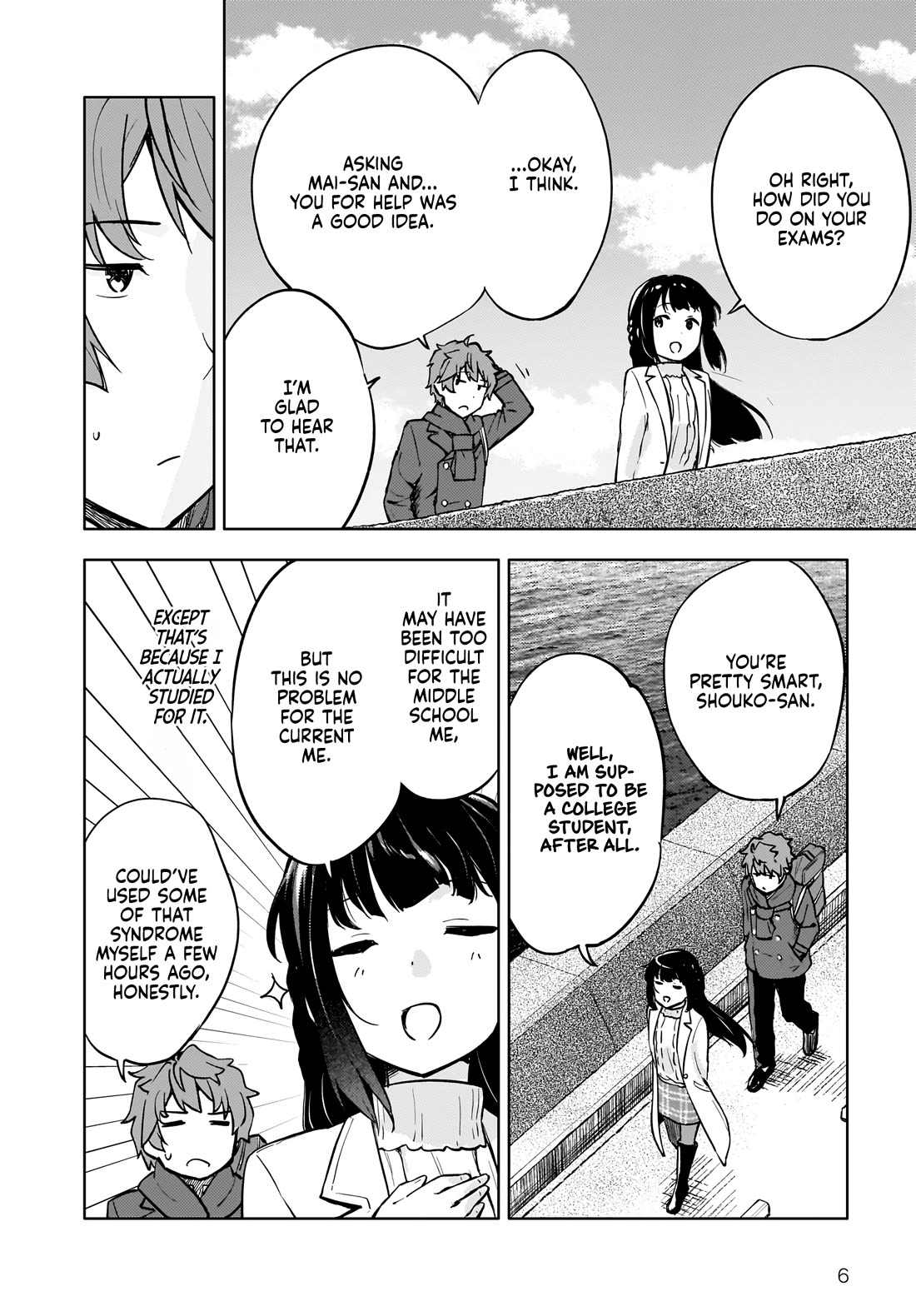 Rascal Does Not Dream of a Dreaming Girl Chapter 9 page 6 - Chapter 9