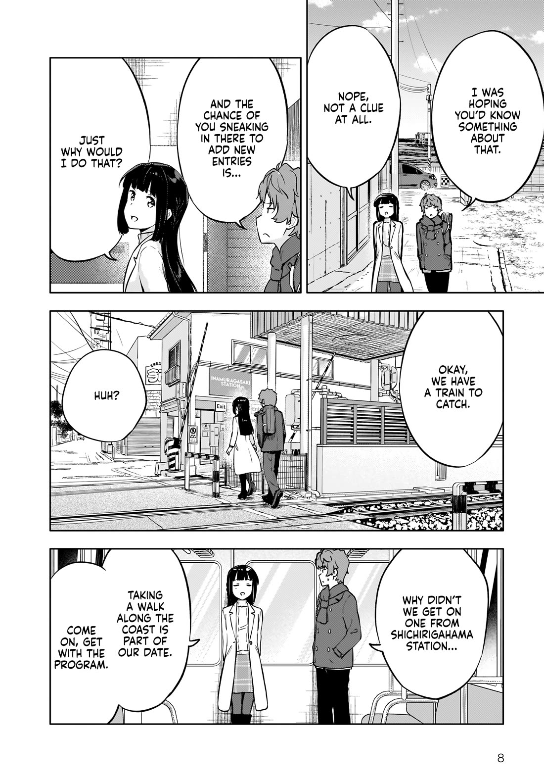Rascal Does Not Dream of a Dreaming Girl Chapter 9 page 8 - Chapter 9