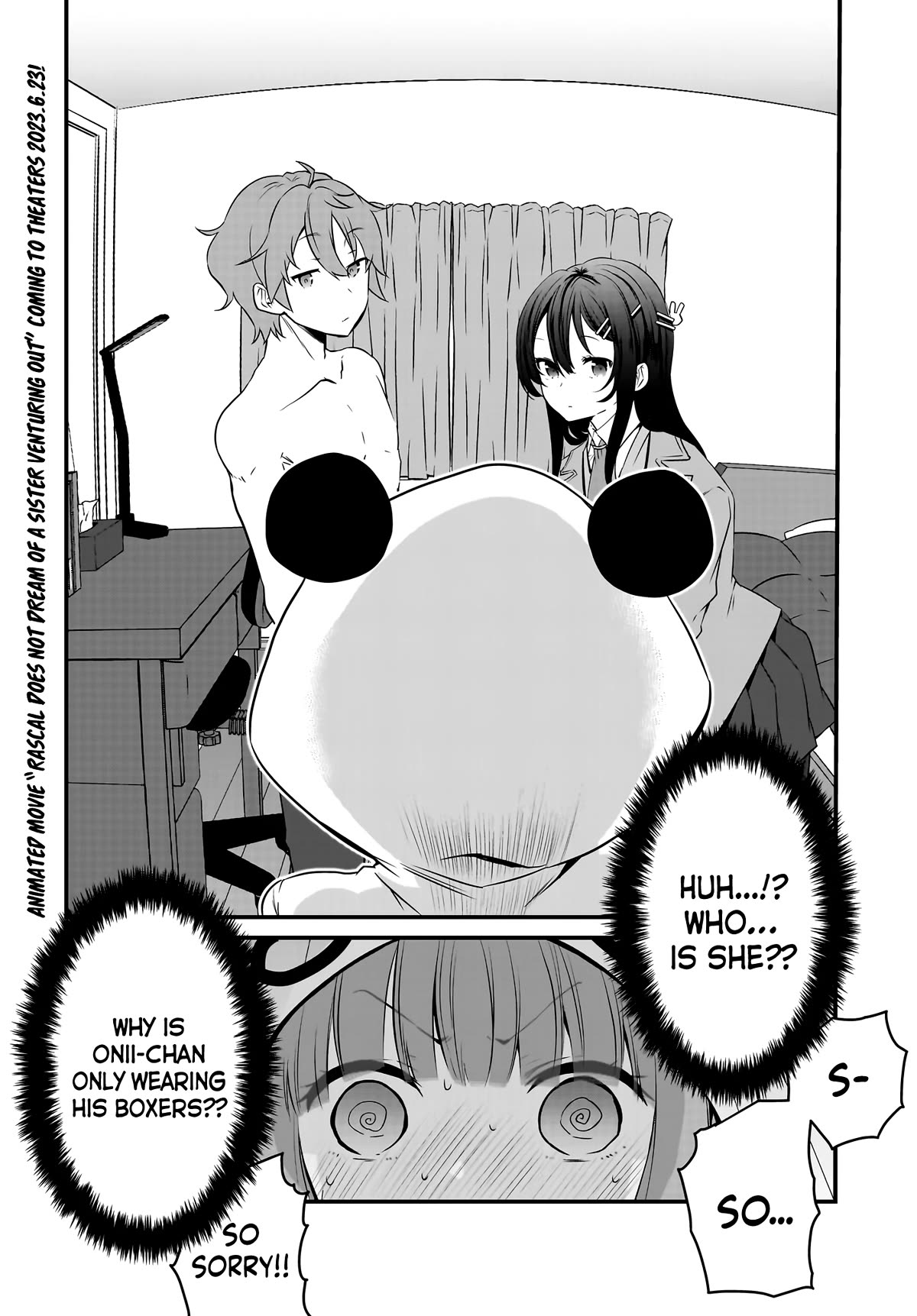 Rascal Does Not Dream of a Sister Home Alone Chapter 2 page 2 - Chapter 2