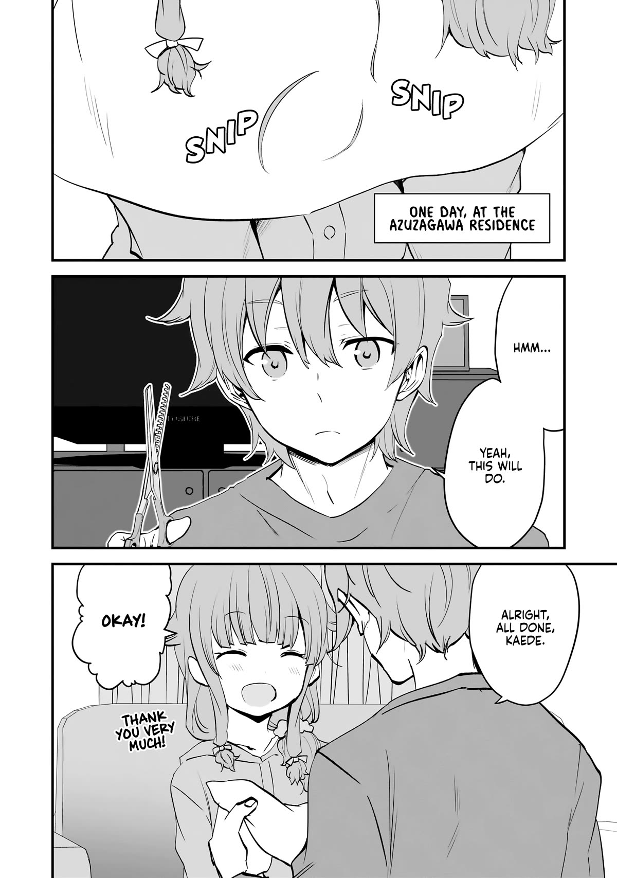 Rascal Does Not Dream of a Sister Home Alone Chapter 6.5 page 8 - Chapter 6.5
