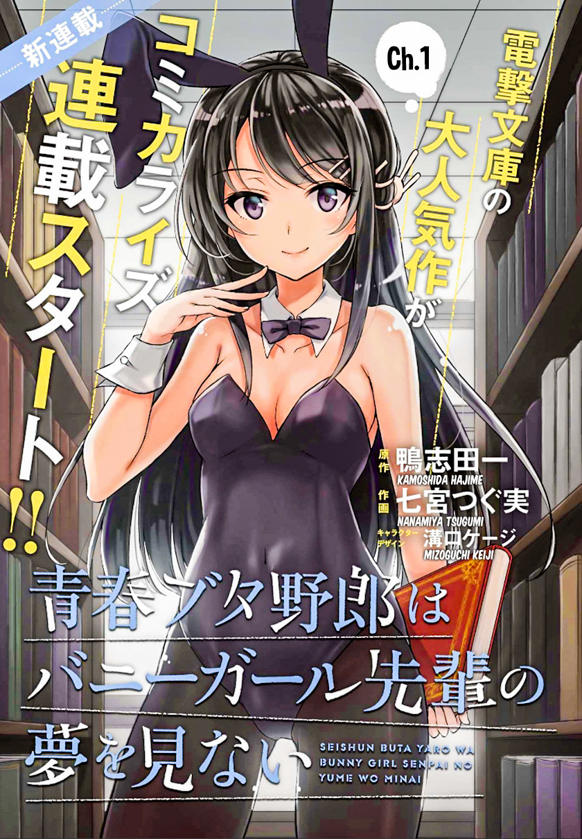 Rascal Does Not Dream of Bunny Girl Senpai Chapter 1 page 2 - Chapter 1
