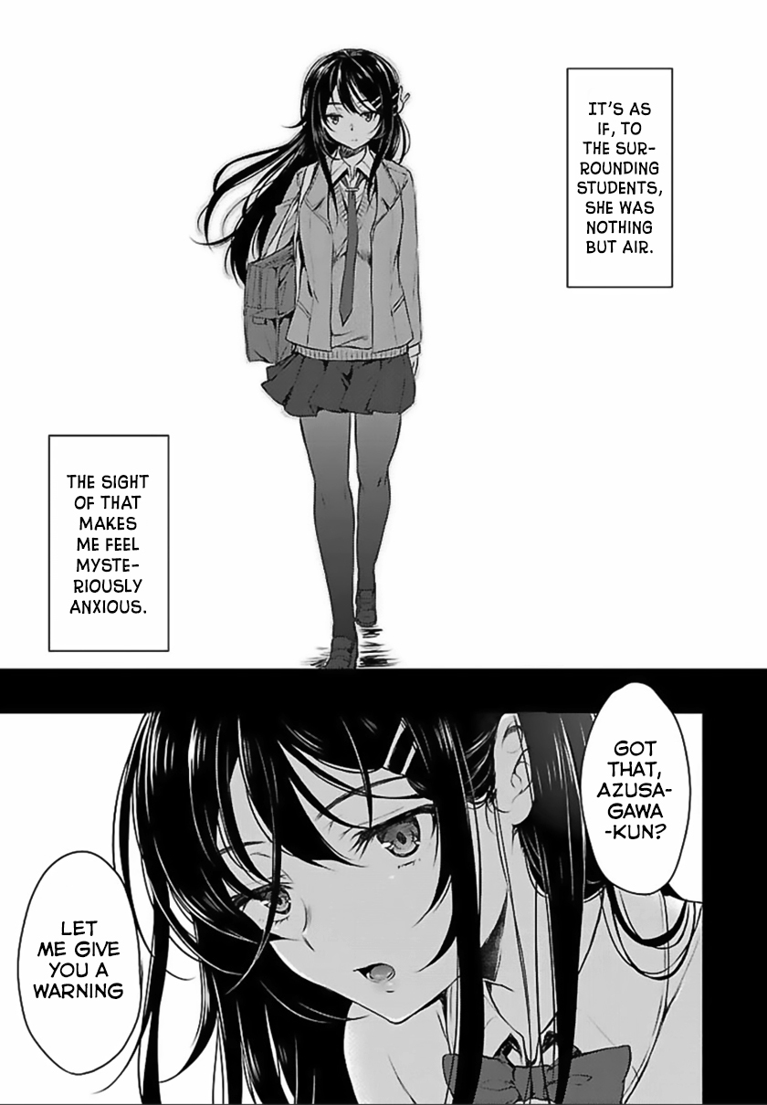 Rascal Does Not Dream of Bunny Girl Senpai Chapter 1 page 21 - Chapter 1
