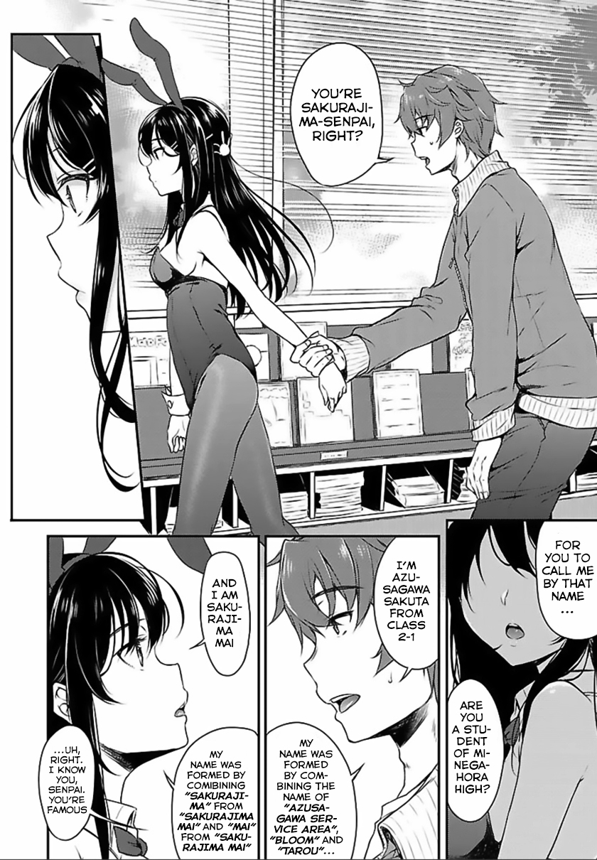 Rascal Does Not Dream of Bunny Girl Senpai Chapter 1 page 9 - Chapter 1