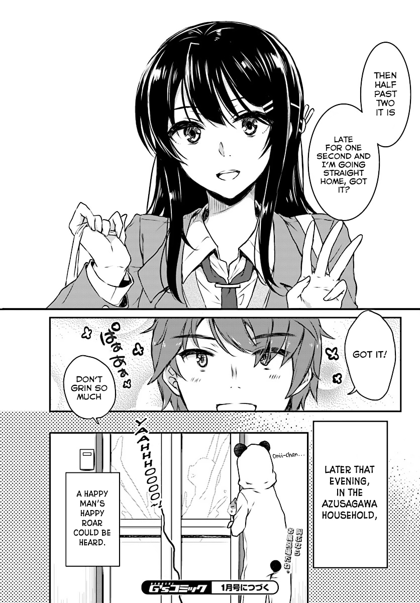 Rascal Does Not Dream of Bunny Girl Senpai Chapter 10 page 9 - Chapter 10