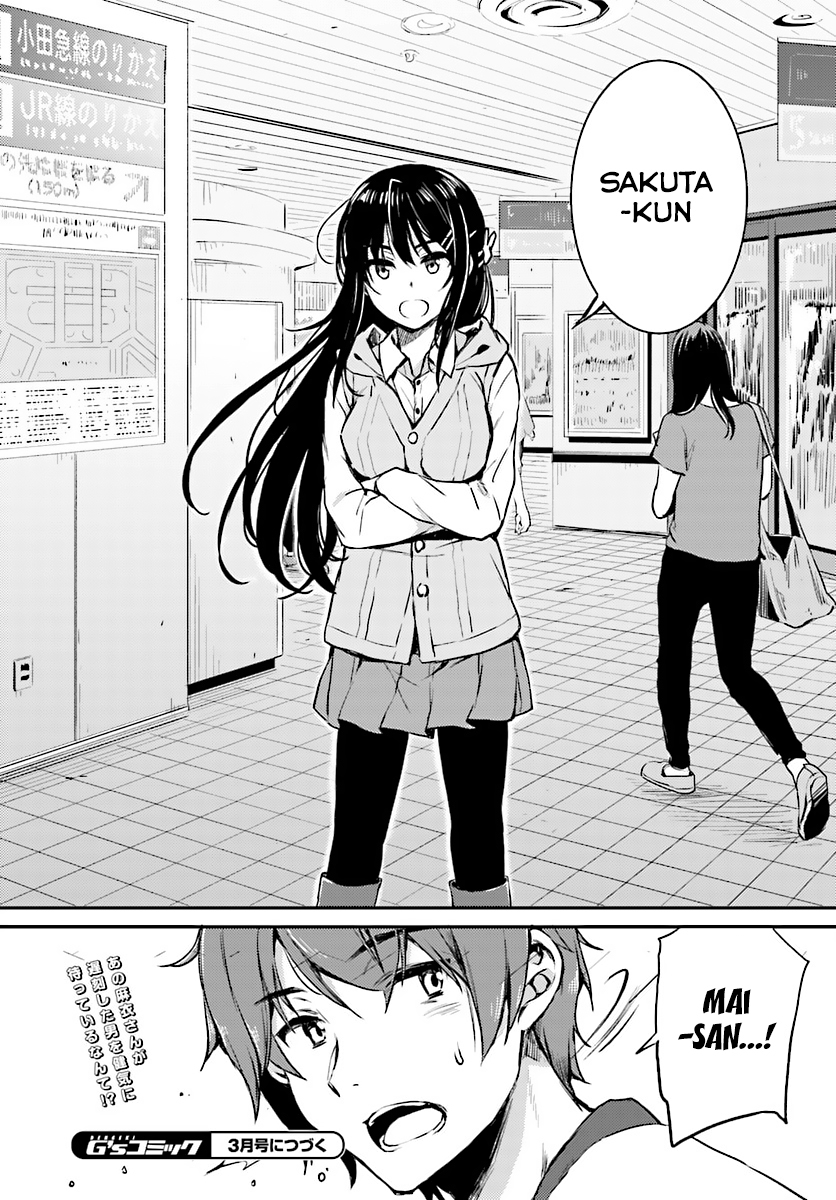 Rascal Does Not Dream of Bunny Girl Senpai Chapter 11 page 17 - Chapter 11