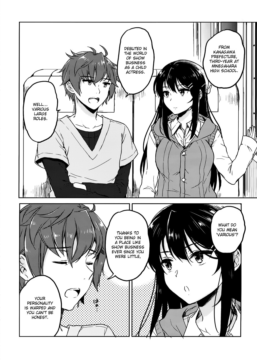 Rascal Does Not Dream of Bunny Girl Senpai Chapter 15 page 14 - Chapter 15