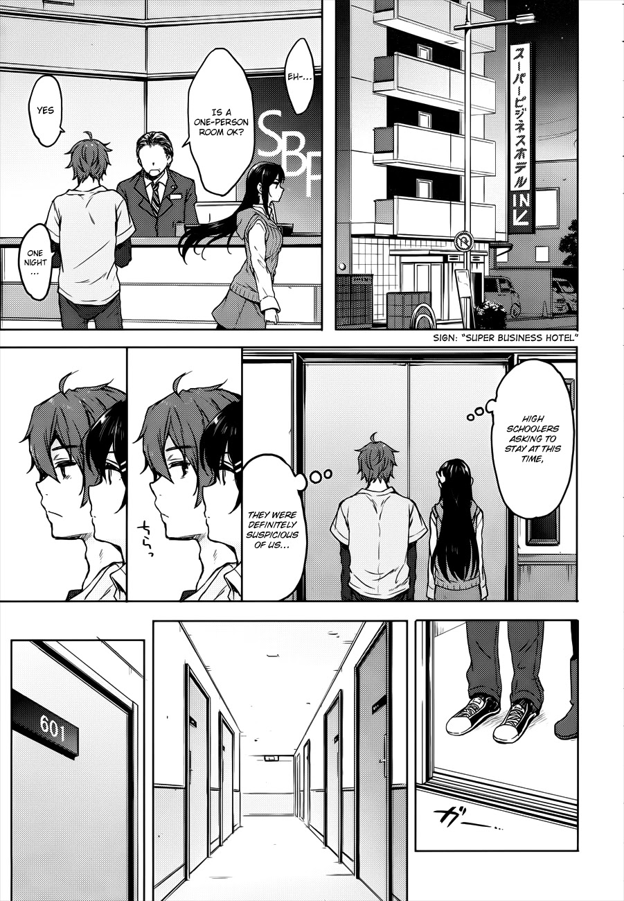 Rascal Does Not Dream of Bunny Girl Senpai Chapter 16 page 4 - Chapter 16
