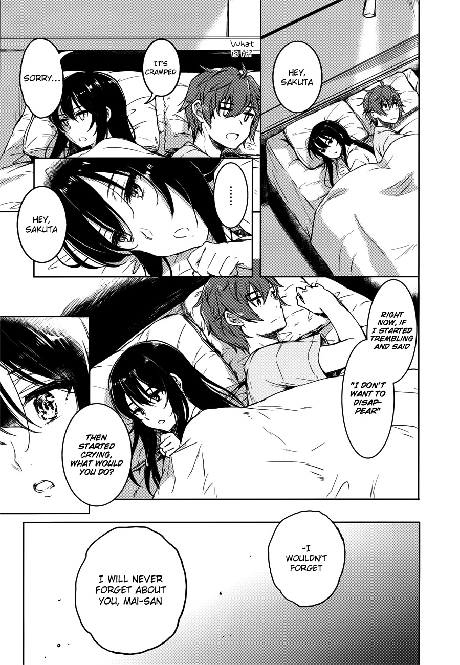 Rascal Does Not Dream of Bunny Girl Senpai Chapter 18 page 9 - Chapter 18