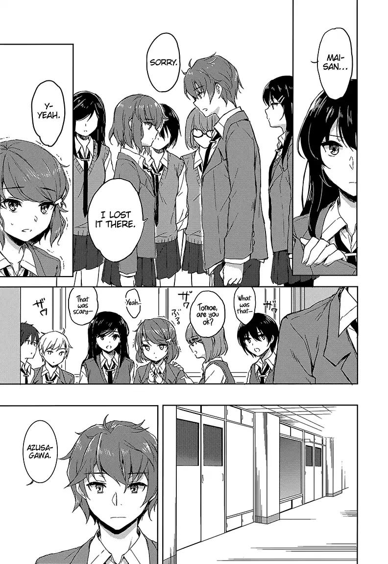 Rascal Does Not Dream of Bunny Girl Senpai Chapter 19 page 11 - Chapter 19