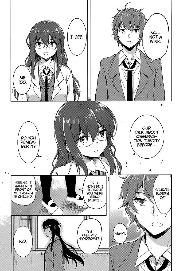 Rascal Does Not Dream of Bunny Girl Senpai Chapter 19 page 13 - Chapter 19
