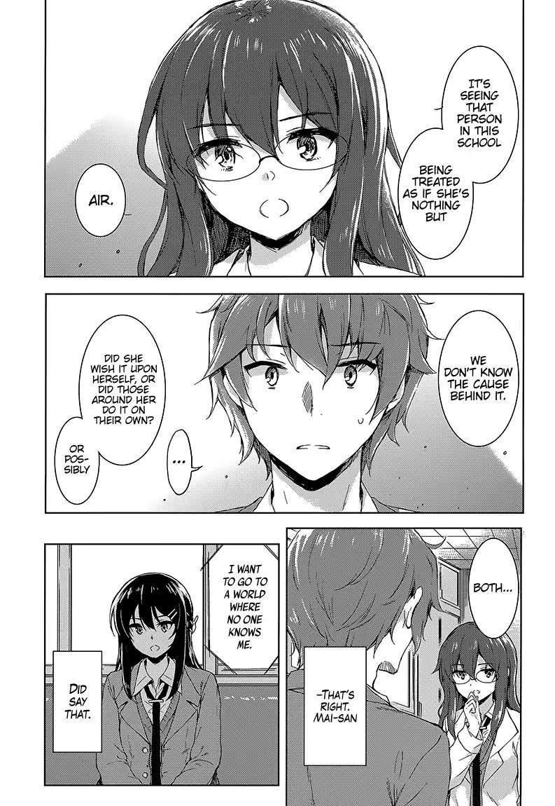 Rascal Does Not Dream of Bunny Girl Senpai Chapter 19 page 14 - Chapter 19