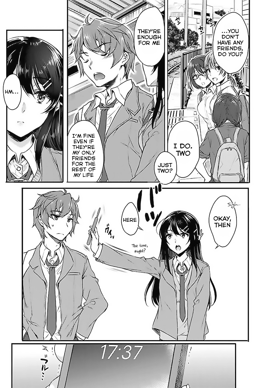 Rascal Does Not Dream of Bunny Girl Senpai Chapter 2 page 10 - Chapter 2