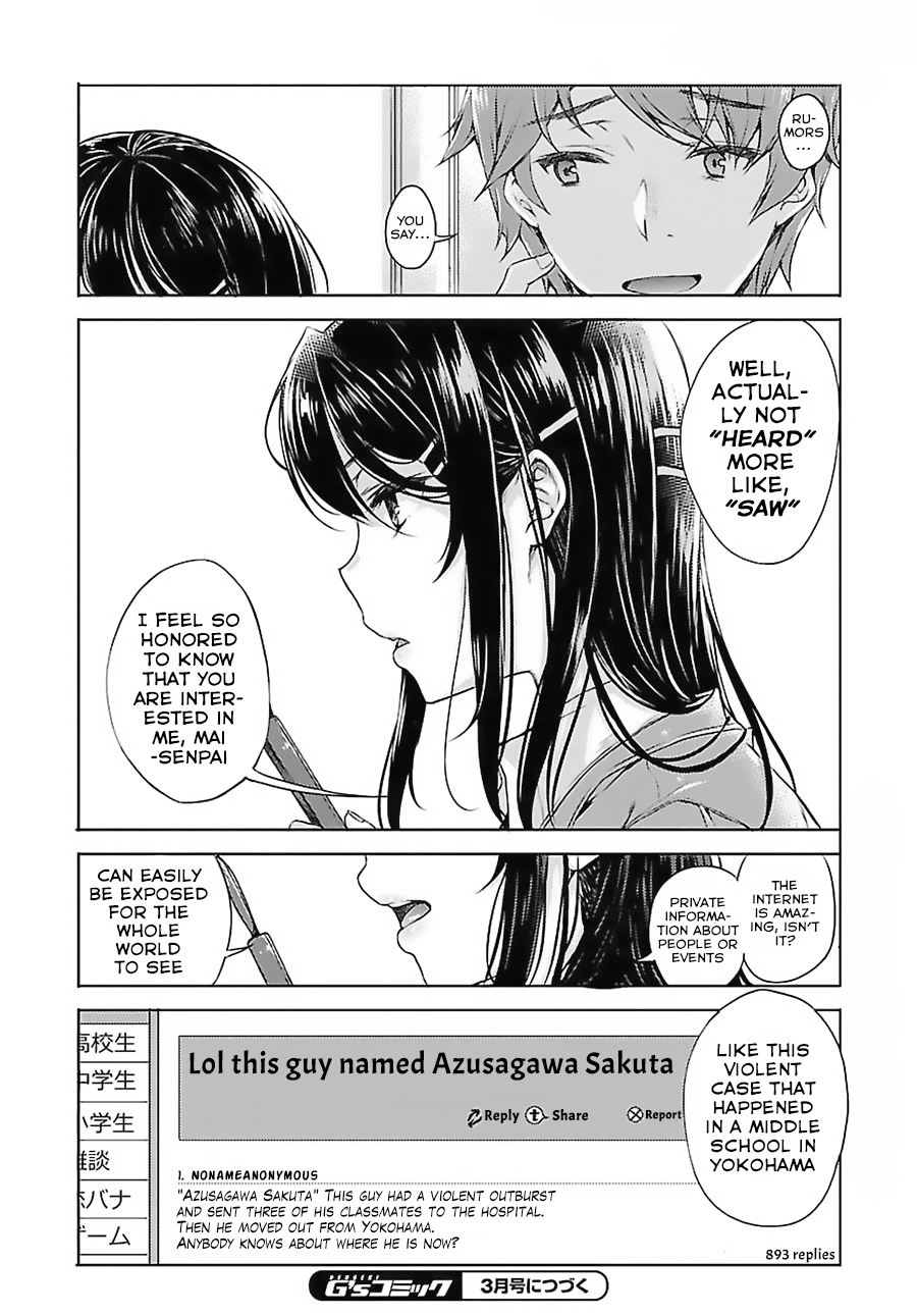 Rascal Does Not Dream of Bunny Girl Senpai Chapter 2 page 15 - Chapter 2
