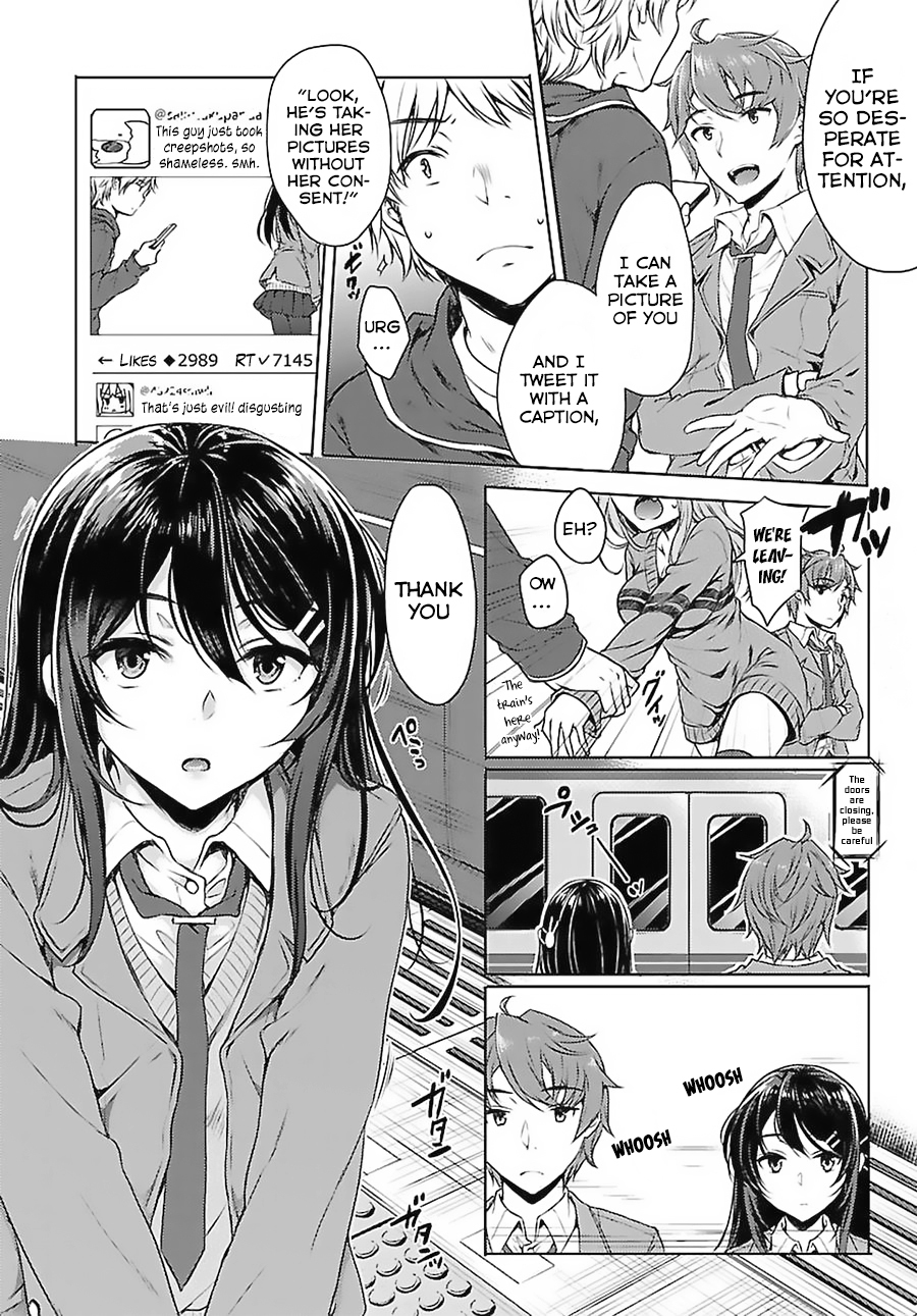Rascal Does Not Dream of Bunny Girl Senpai Chapter 2 page 5 - Chapter 2
