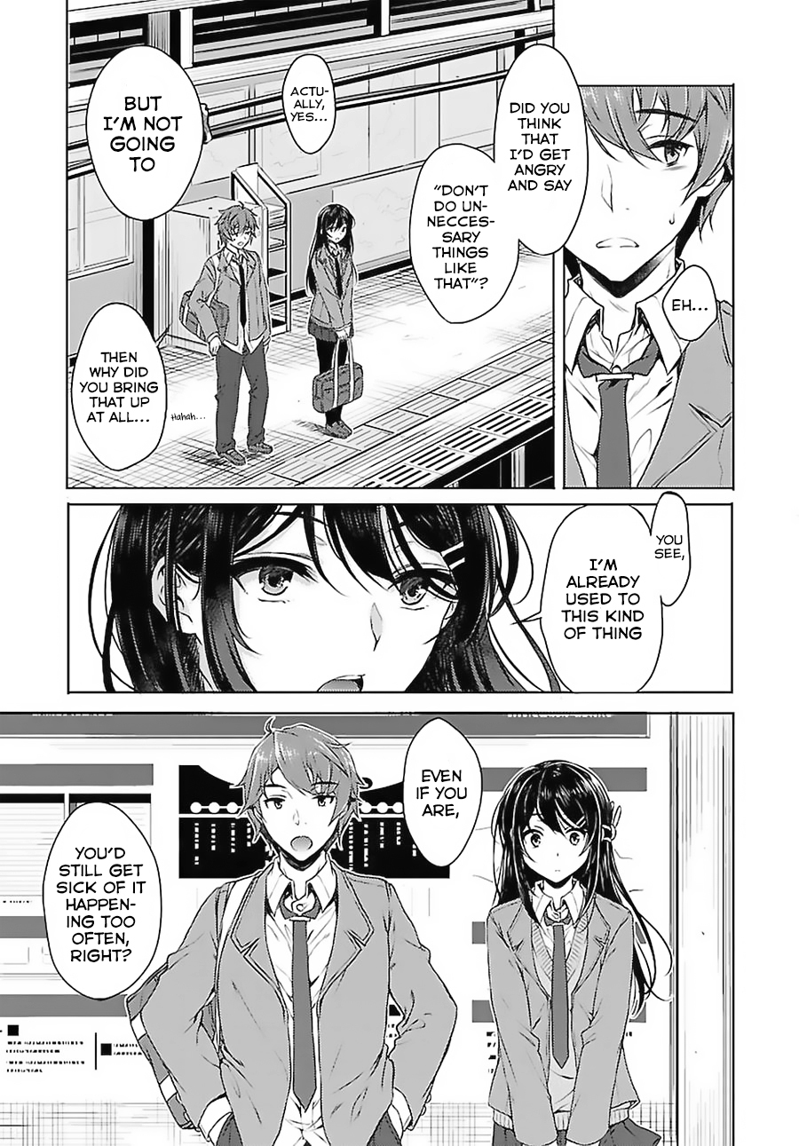 Rascal Does Not Dream of Bunny Girl Senpai Chapter 2 page 6 - Chapter 2