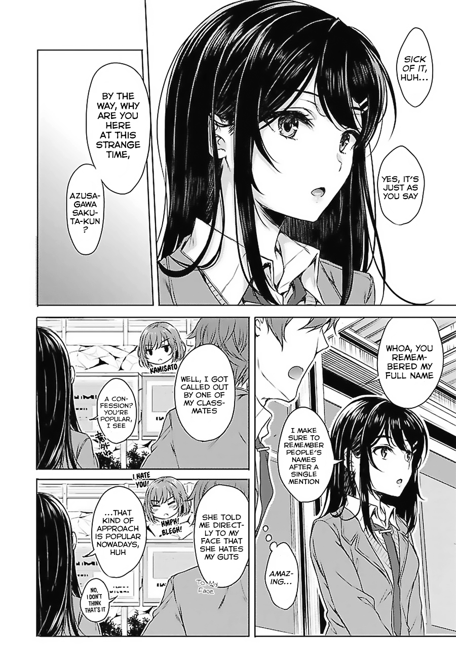 Rascal Does Not Dream of Bunny Girl Senpai Chapter 2 page 7 - Chapter 2