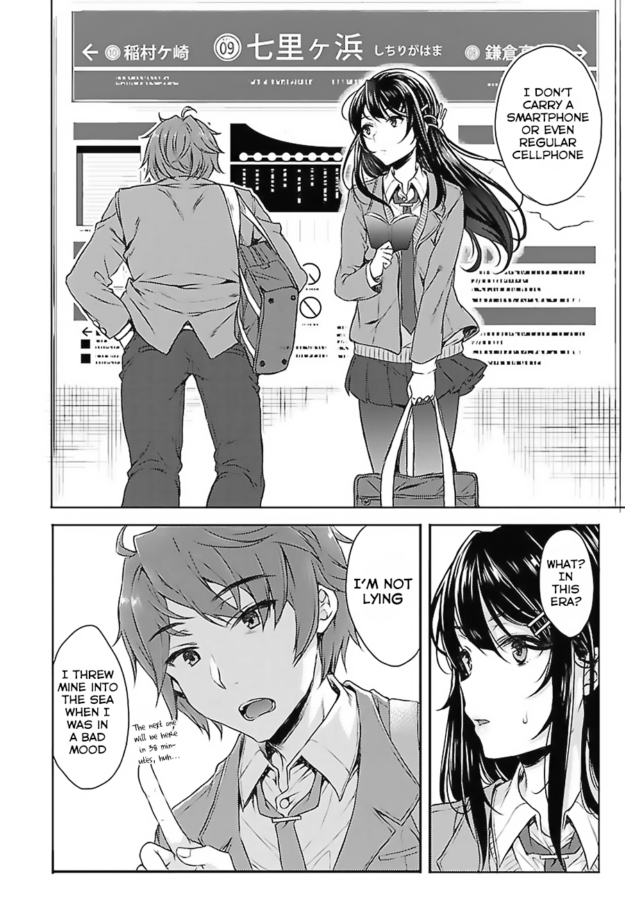 Rascal Does Not Dream of Bunny Girl Senpai Chapter 2 page 9 - Chapter 2