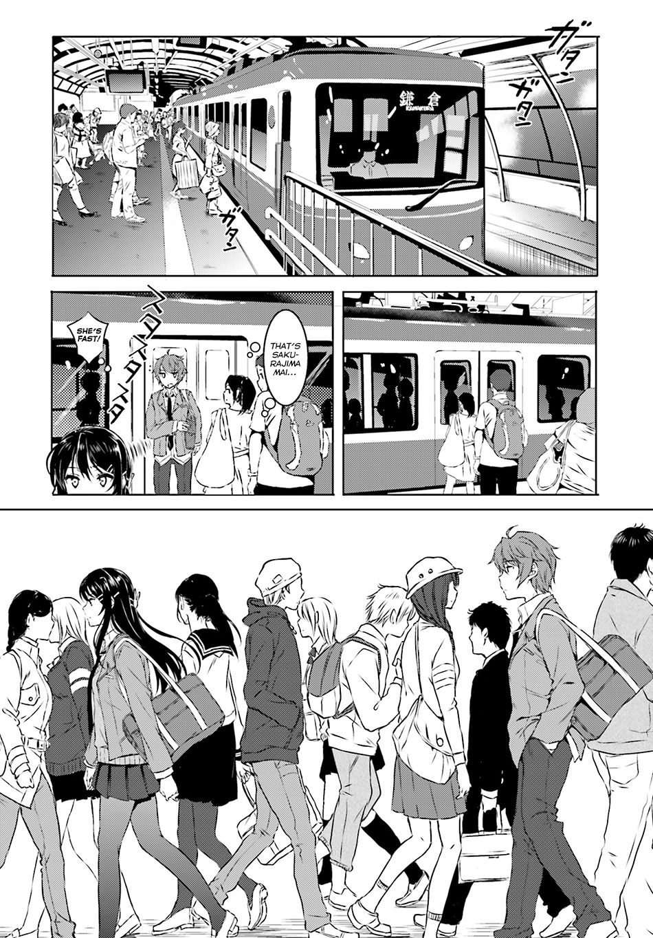 Rascal Does Not Dream of Bunny Girl Senpai Chapter 3 page 14 - Chapter 3