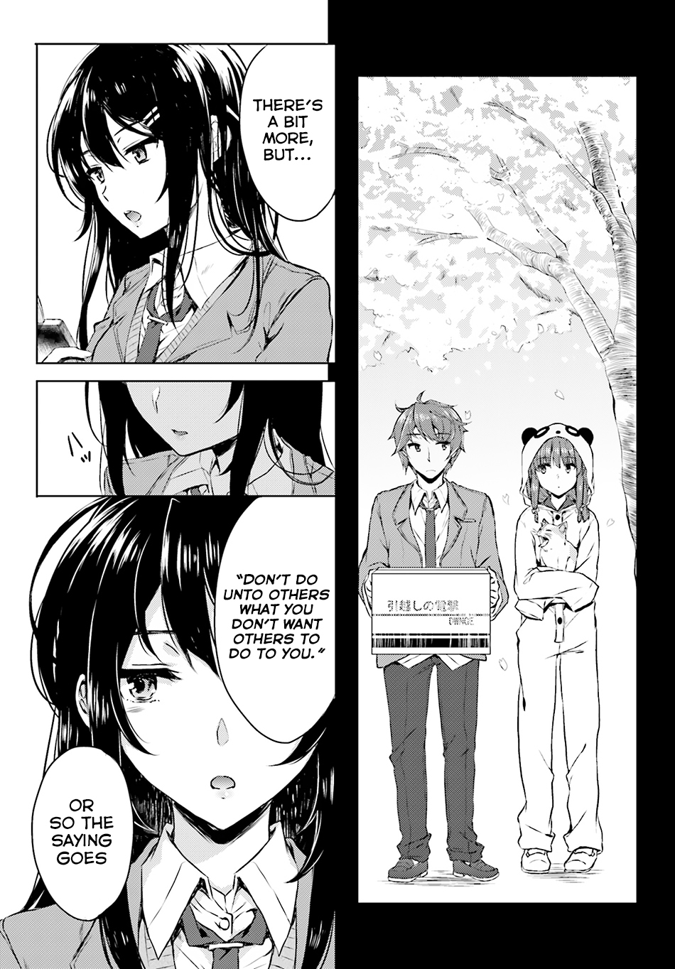 Rascal Does Not Dream of Bunny Girl Senpai Chapter 3 page 4 - Chapter 3