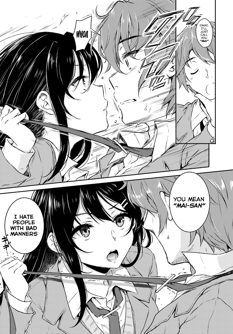 Rascal Does Not Dream of Bunny Girl Senpai Chapter 4 page 6 - Chapter 4