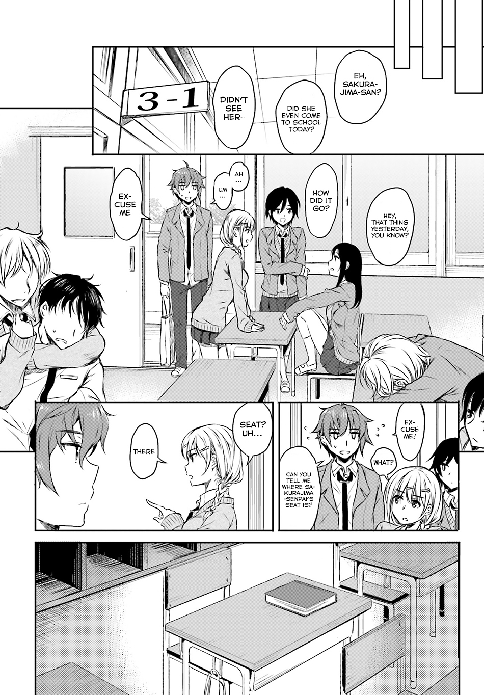 Rascal Does Not Dream of Bunny Girl Senpai Chapter 5 page 15 - Chapter 5