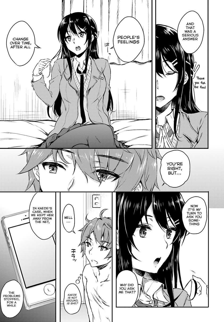 Rascal Does Not Dream of Bunny Girl Senpai Chapter 5 page 8 - Chapter 5