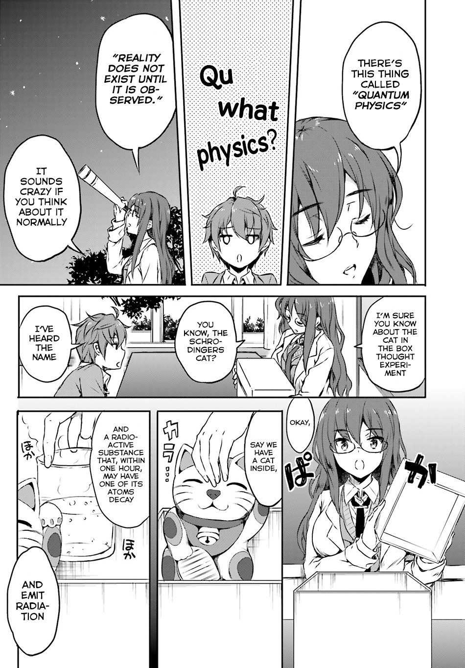 Rascal Does Not Dream of Bunny Girl Senpai Chapter 6 page 12 - Chapter 6