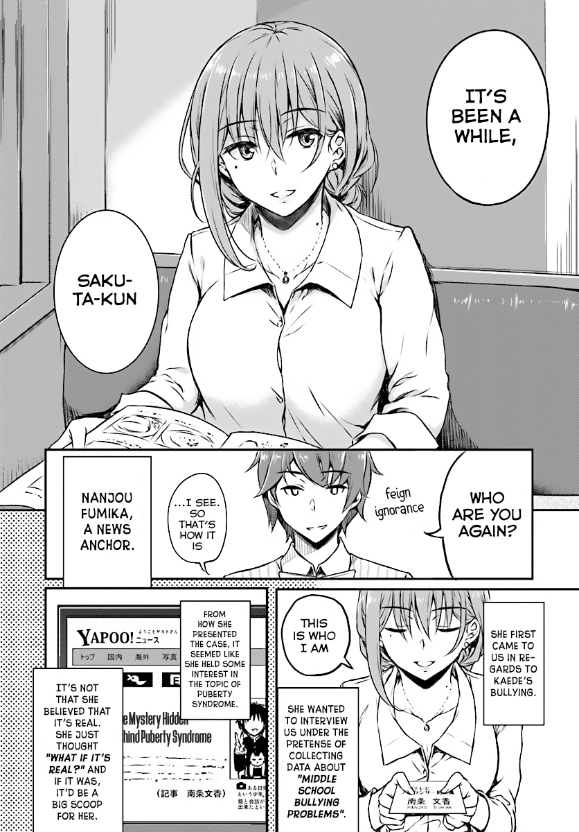 Rascal Does Not Dream of Bunny Girl Senpai Chapter 7 page 5 - Chapter 7