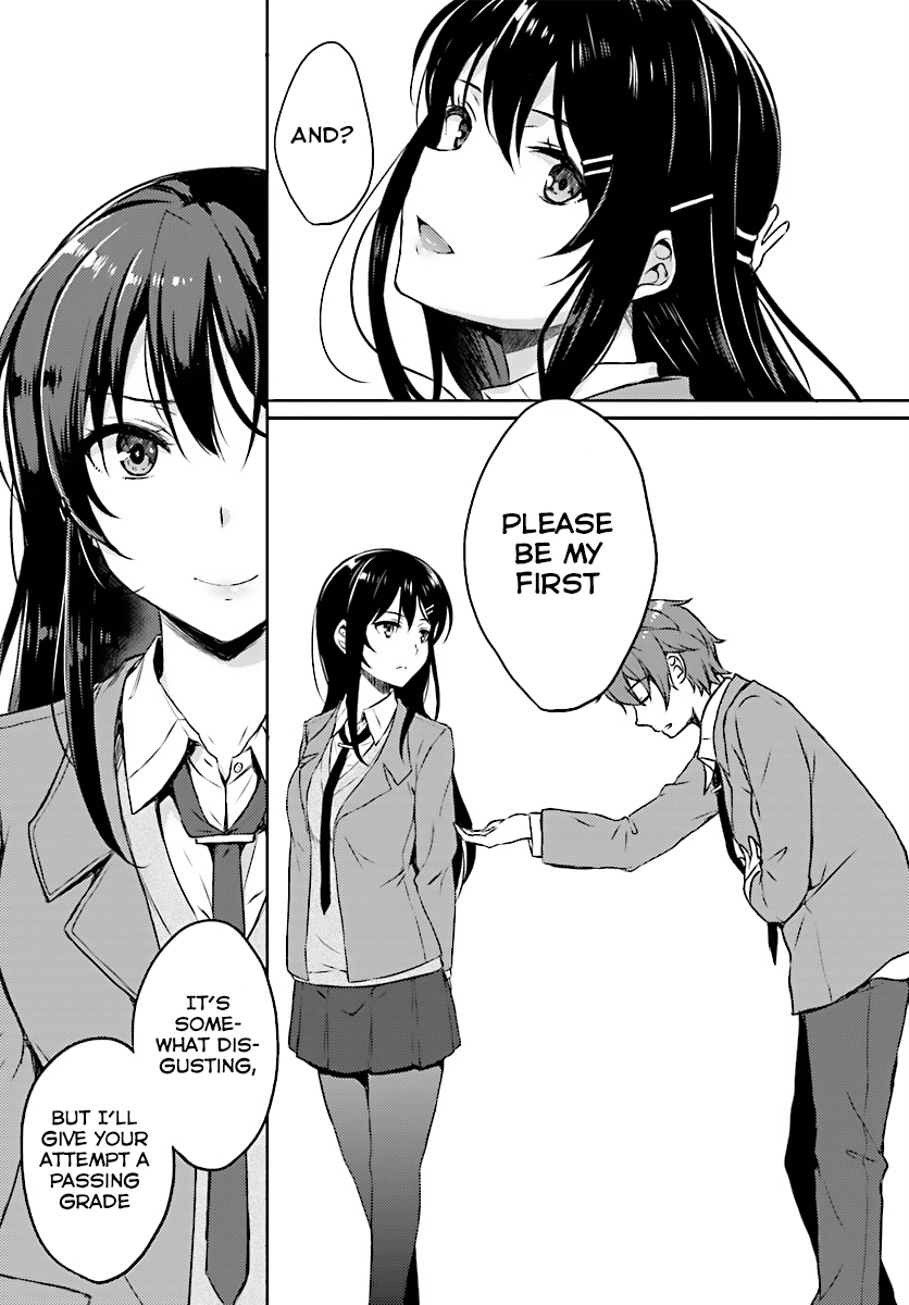 Rascal Does Not Dream of Bunny Girl Senpai Chapter 8 page 10 - Chapter 8