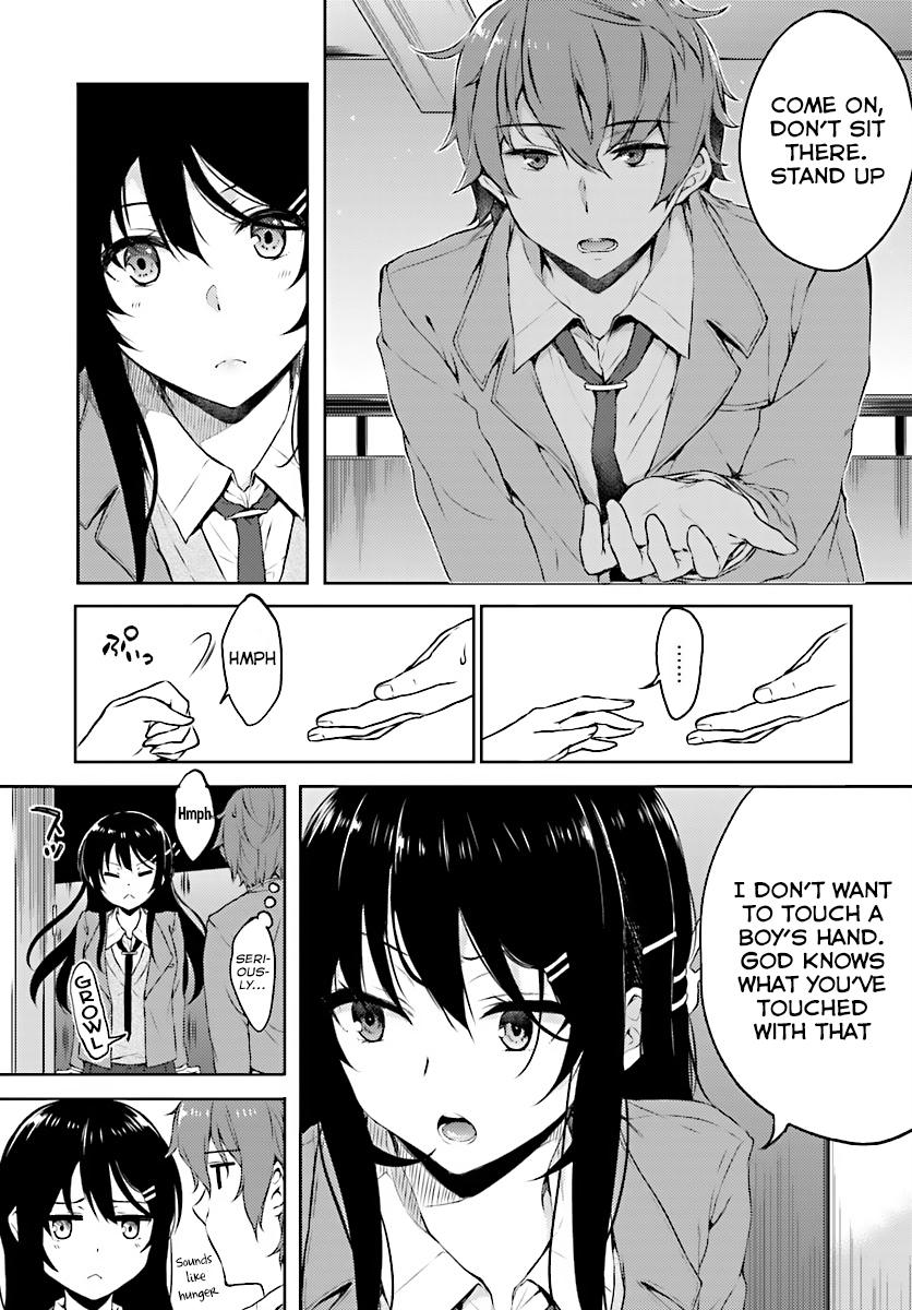 Rascal Does Not Dream of Bunny Girl Senpai Chapter 8 page 6 - Chapter 8