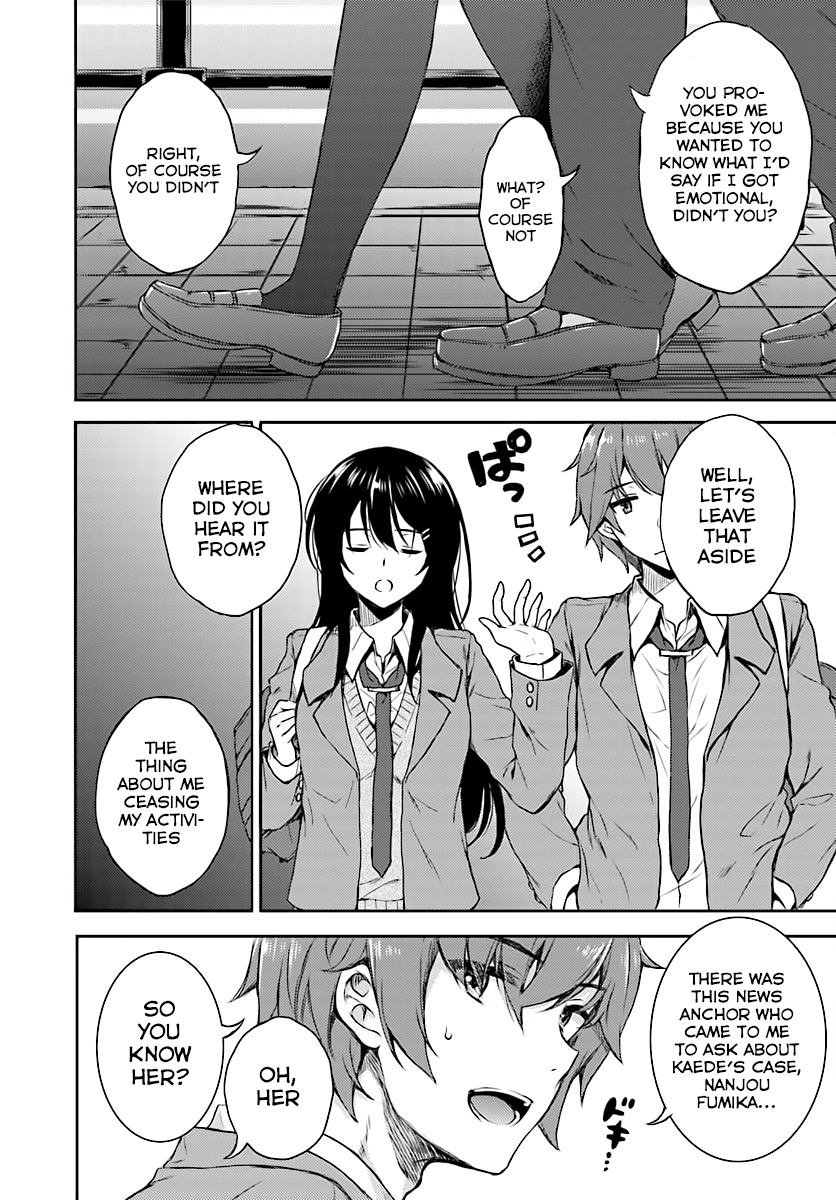 Rascal Does Not Dream of Bunny Girl Senpai Chapter 9 page 12 - Chapter 9