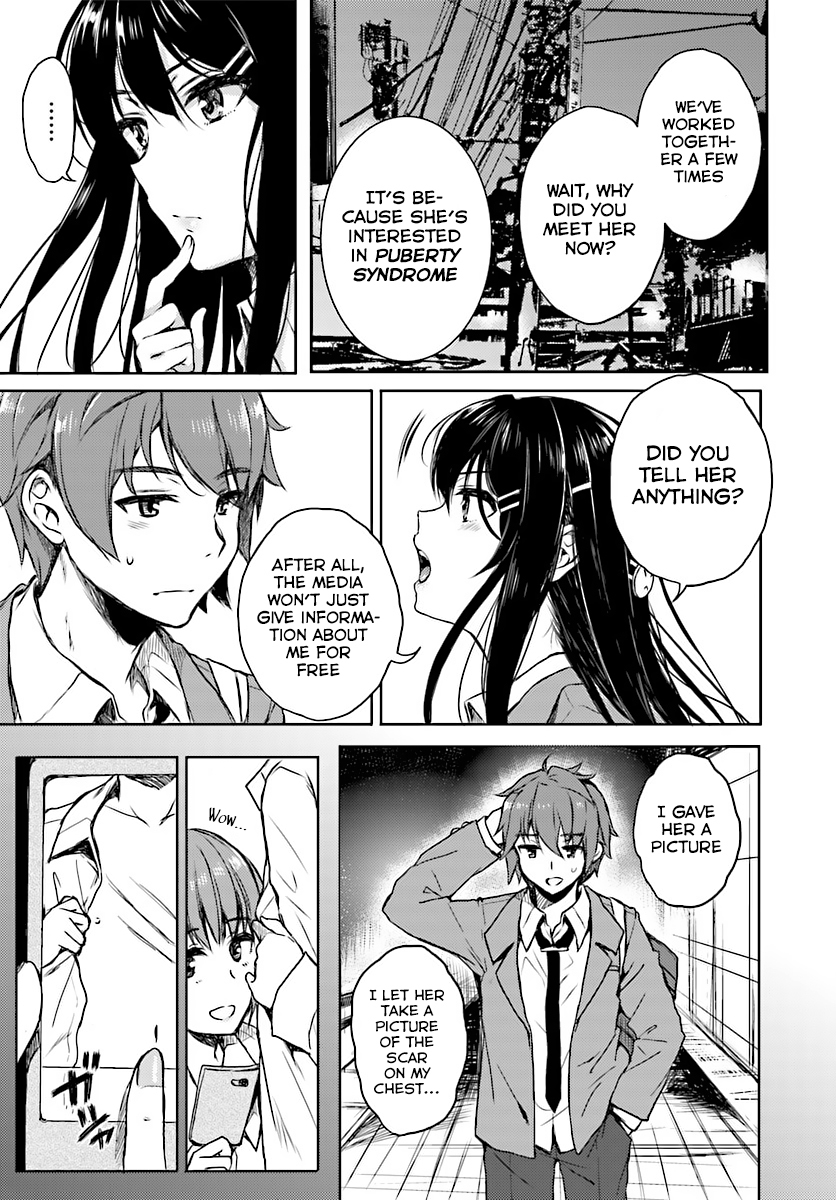 Rascal Does Not Dream of Bunny Girl Senpai Chapter 9 page 13 - Chapter 9