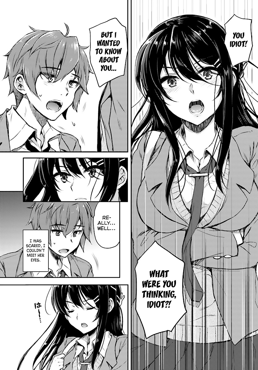 Rascal Does Not Dream of Bunny Girl Senpai Chapter 9 page 14 - Chapter 9