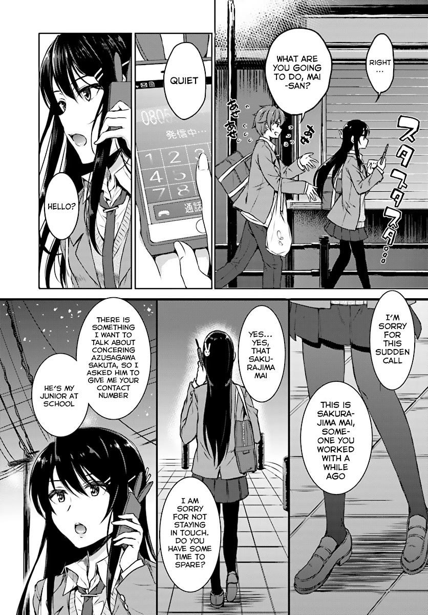 Rascal Does Not Dream of Bunny Girl Senpai Chapter 9 page 16 - Chapter 9
