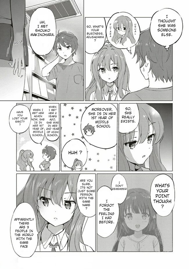 Rascal Does Not Dream of Logical Witch Chapter 1.1 page 23 - Chapter 1.1 - 1.2: Mystery Calls Mystery 1