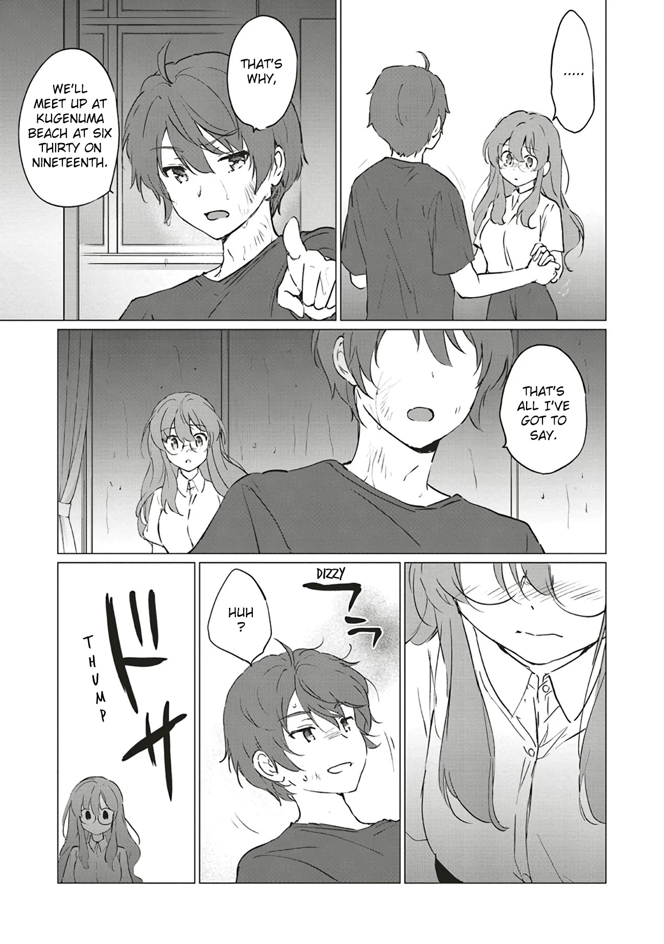 Rascal Does Not Dream of Logical Witch Chapter 10 page 17 - Chapter 10: A Night of Rain Washes it all Away 2