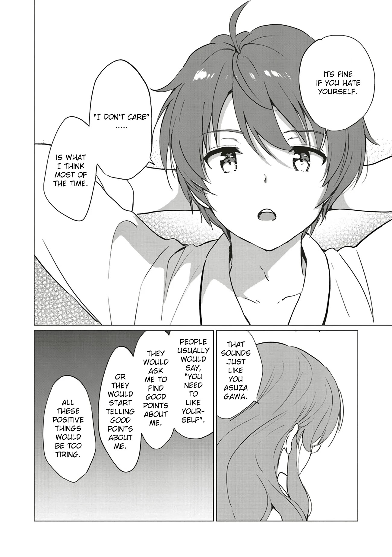 Rascal Does Not Dream of Logical Witch Chapter 11.1 page 10 - Chapter 11.1 - 11.2: A Night of Rain Washes it all Away 3