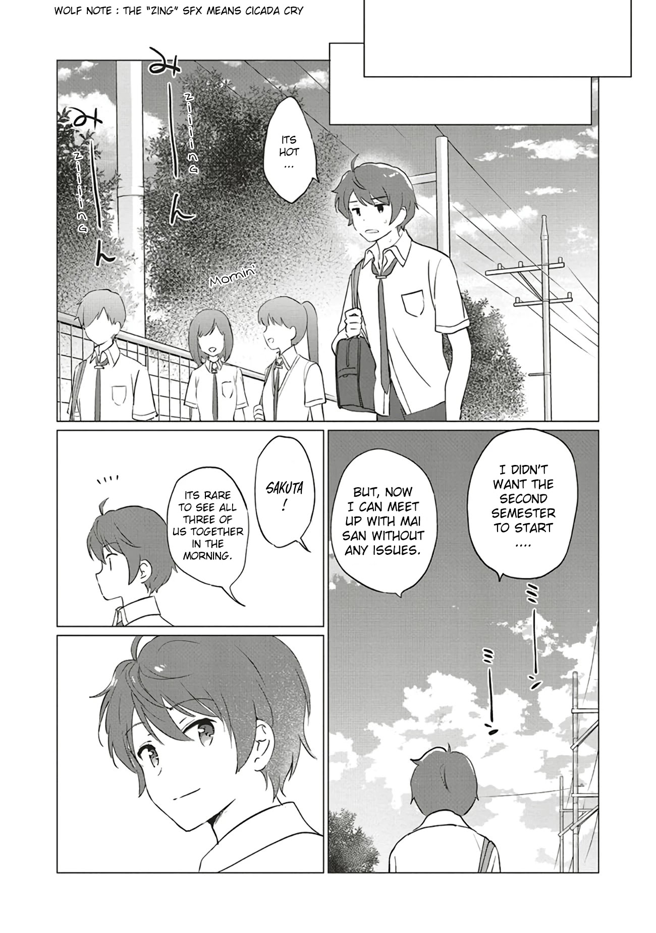 Rascal Does Not Dream of Logical Witch Chapter 11.1 page 30 - Chapter 11.1 - 11.2: A Night of Rain Washes it all Away 3