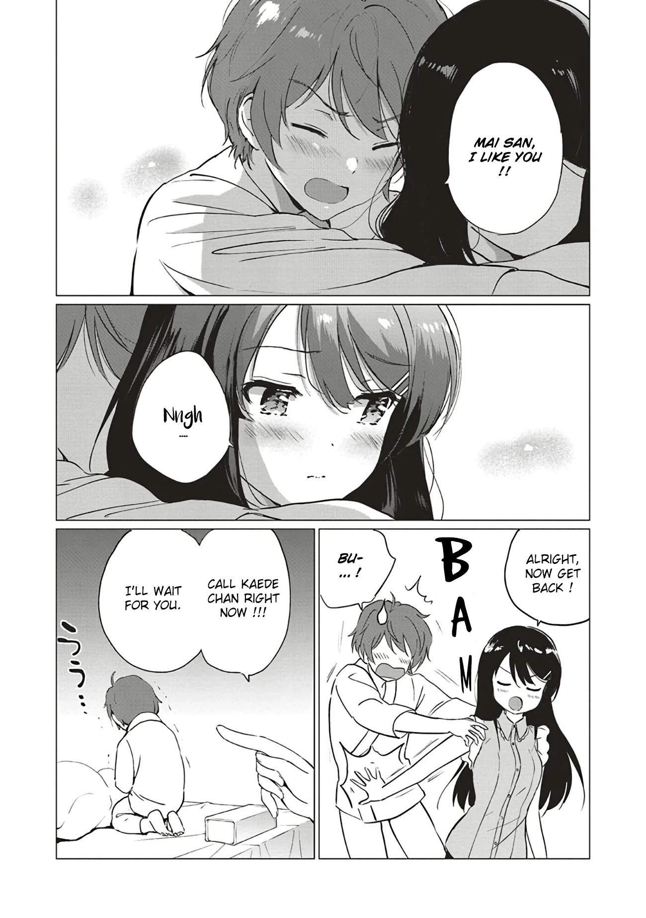 Rascal Does Not Dream of Logical Witch Chapter 11.1 page 6 - Chapter 11.1 - 11.2: A Night of Rain Washes it all Away 3
