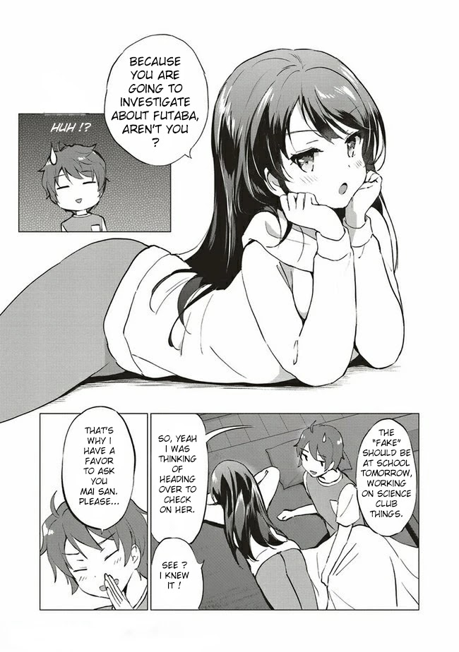 Rascal Does Not Dream of Logical Witch Chapter 3.1 page 5 - Chapter 3.1 - 3.2: Mystery calls to Mystery 3