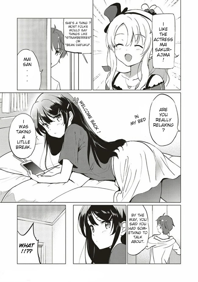 Rascal Does Not Dream of Logical Witch Chapter 5.1 page 14 - Chapter 5.1 - 5.2: Youth is a Paradox 2