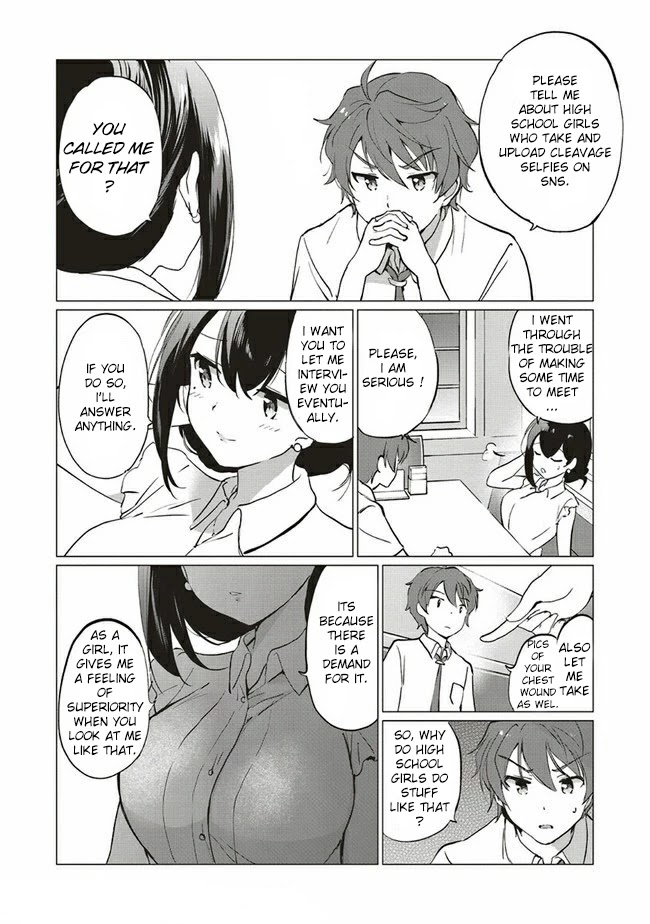 Rascal Does Not Dream of Logical Witch Chapter 5.1 page 8 - Chapter 5.1 - 5.2: Youth is a Paradox 2