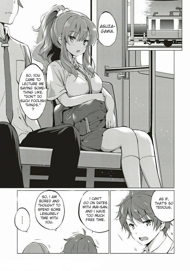 Rascal Does Not Dream of Logical Witch Chapter 6.1 page 18 - Chapter 6.1 - 6.2: Friendship travels at 40 KM per hour 1
