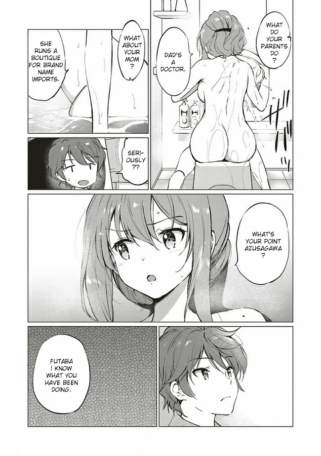 Rascal Does Not Dream of Logical Witch Chapter 6.1 page 5 - Chapter 6.1 - 6.2: Friendship travels at 40 KM per hour 1