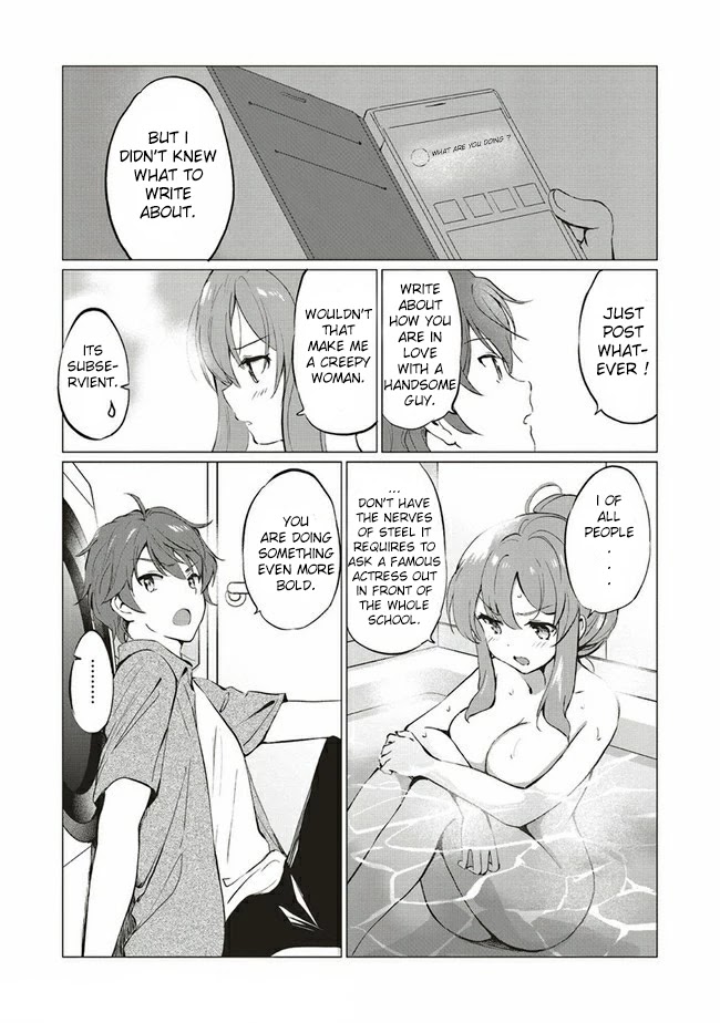 Rascal Does Not Dream of Logical Witch Chapter 6.1 page 7 - Chapter 6.1 - 6.2: Friendship travels at 40 KM per hour 1