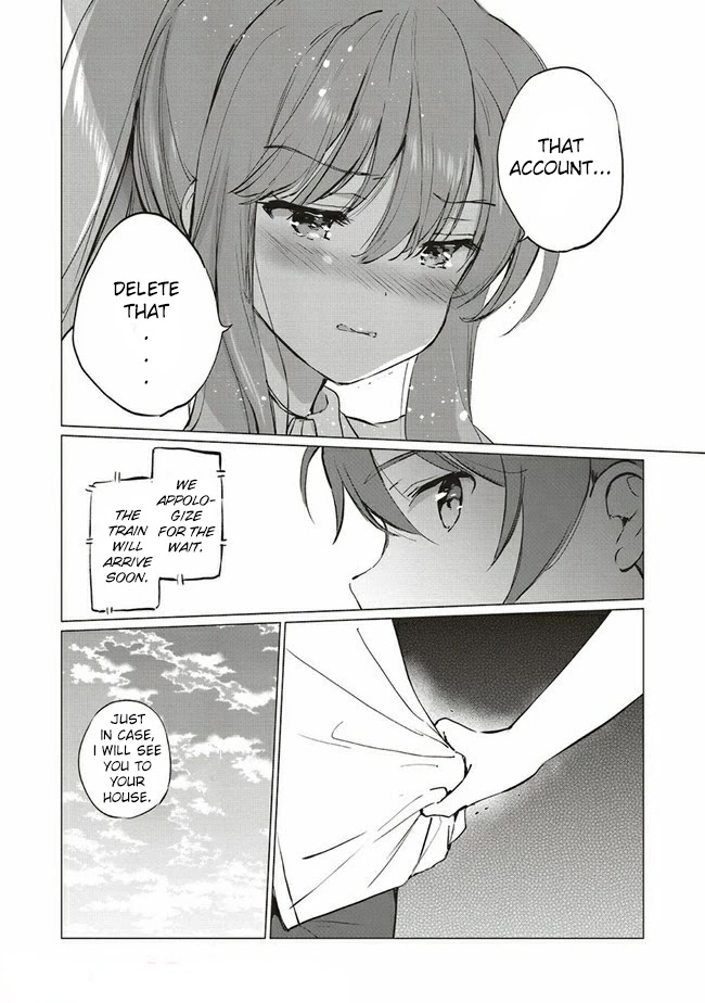 Rascal Does Not Dream of Logical Witch Chapter 7.1 page 13 - Chapter 7.1 - 7.2: Friendship travels at 40 KM per hour 2