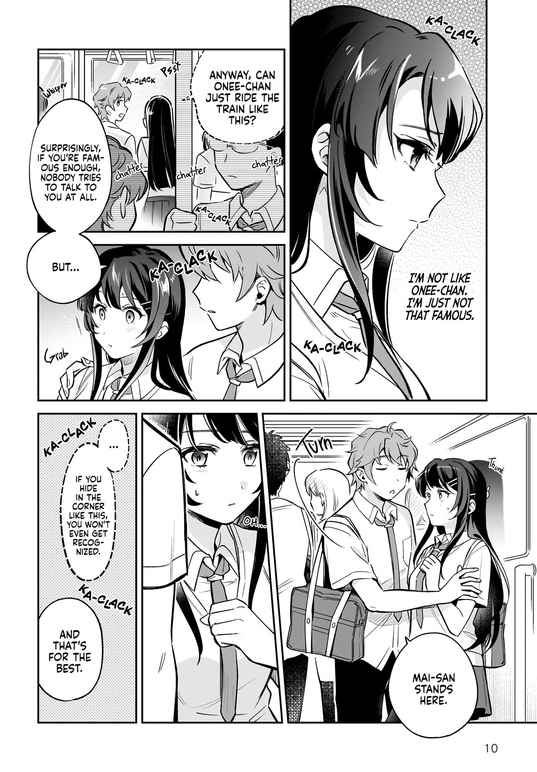 Rascal Does Not Dream of Siscon Idol Chapter 3.1 page 10 - Chapter 3.1